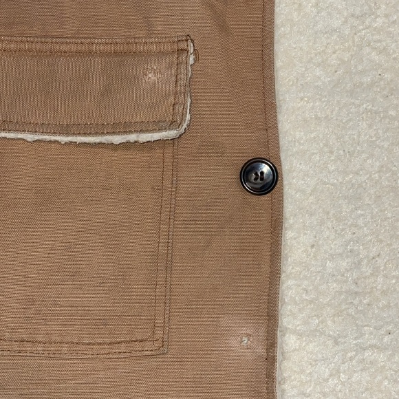 Vintage Carhartt Sherpa Chore Coat - Picture 6 of 6